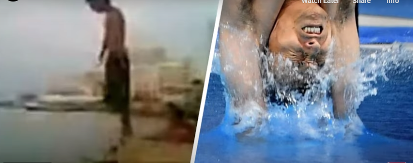 split face diving accident