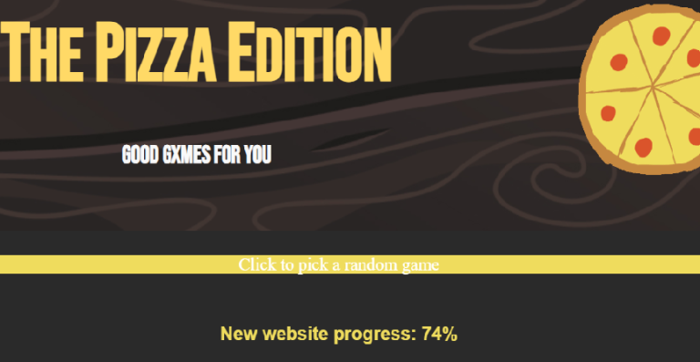 The Pizza Edition: Play Hundreds of Free Games Online