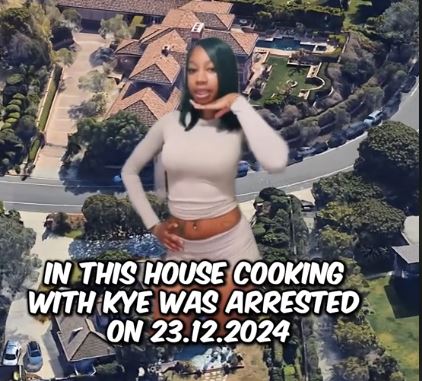 Cooking with Kya Arrested