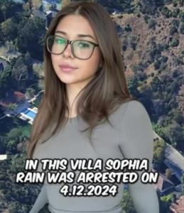 sophie rain arrest